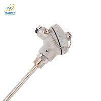 High Precision K-Type Thermocouple Stainless Steel Probe with Custom Head Industrial Temperature Measuring Instrument OEM ODM
