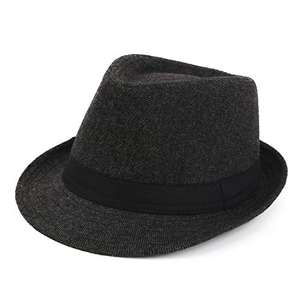 SH-1000 erkek 1920s klasik pamuk kısa ağız Trilby Fedora şapka kadın partiler balıkçılık iş rahat açık sahneler karakter - Product Image 6