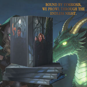 Libro de Novela de Fantasía Oscura con Tapa Dura y Bordes Pintados, Edición Especial con Diseño de Dragón, Fabricante de Novelas de Fantasía de Dragones - Product Image 2