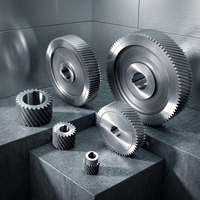 Service d'usinage de pièces métalliques de précision à haute capacité de charge, fabrication OEM/ODM en usine, engrenage hélicoïdal en acier forgé