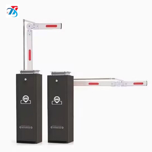 Barrières de chantier électriques à 90 degrés à prix d'usine avec bras pliable/droit de 1 à 6 mètres, barrière de stationnement pliable - Product Image 1