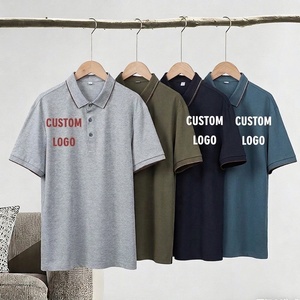 Custom logo Polo Shirt <strong>Clothing</strong> Manufacturers Men's Embroidered Polo Shirts Cotton Design Customized Polo Shirt Company Uniform - Product Image 1