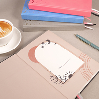 Journal SIDAIXUE rose avec citations inspirantes, affirmations, réflexions quotidiennes, planificateur quotidien