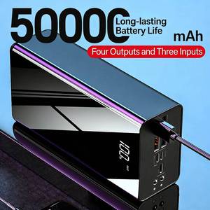 พาวเวอร์แบงค์ 50000mAh รุ่นมาแรงปี 2026 พร้อมที่ชาร์จเร็ว ความจุสูง แบตเตอรี่ขนาดใหญ่ สถานีพลังงาน 100000mah กำลังไฟขาออก 22.5w - Product Image 6