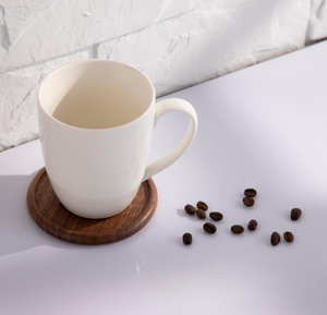 Juego de Posavasos Retro de Madera de Acacia y Nogal, Suministro de Fábrica LOMATO, Posavasos de Madera con Diseño de Cerveza, Grabado con Logotipo, Ecológico - Product Image 5