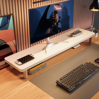 Verdikte Computer Bureau Opbergrek Hoogte Toenemende Flat Panel Monitor Stand Kantoor Desktop Beugel