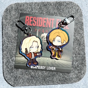 พวงกุญแจอะคริลิคตัวละครเกรซ ลีออน จากอนิเมะ Re9 สำหรับวิดีโอเกม OEM ODM - Product Image 2