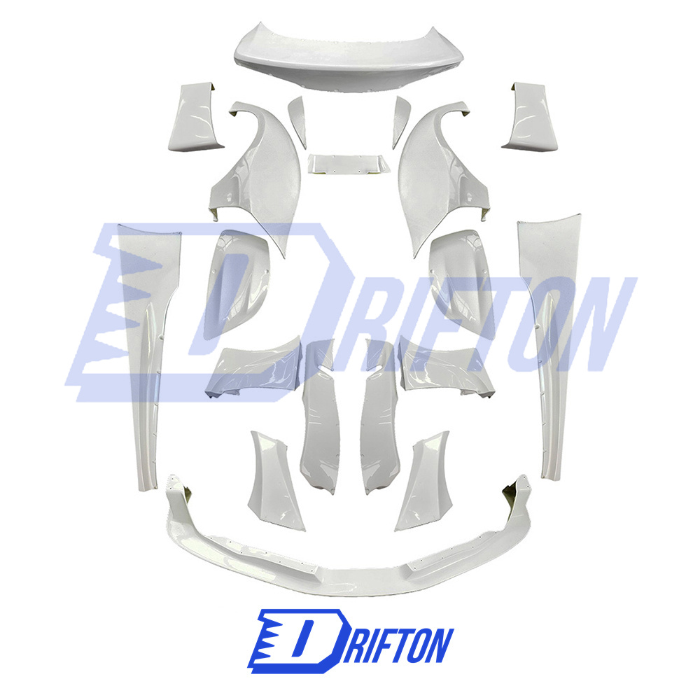 Kit de corpo largo estilo HKS para Toyota Supra MK5 Kit de corpo