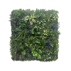 OH arti verde UV muro decorativo personalizzato di plastica erba ritardante di fiamma muro vegetale - Product Image 4