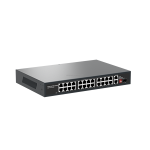 Hot Sale Built-in Power Supply Unmanaged 26 10/100/1000M Network Ports + 2 1000M SFP Optical Ports AI <b>POE</b> <b>Switch</b> - Product Image 3