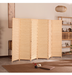 4 Panel <span class=keywords><strong>Folding</strong></span> Privacy Screen Wall Divider Phân Vùng Phòng 4 Panel Cao-Extra Wide Bamboo Room Divider - Product Image 2