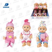 Poupée Bébé Mignonne en Pyjama de 10 Pouces, Ensemble de 6 Pièces, Jouet Réaliste en Silicone Doux pour Enfants, Taille Idéale à Embrasser, Cadeau d'Anniversaire pour Filles avec Boîte PDQ