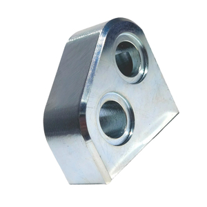 Pièces de foreuse hydraulique, pièces de rechange pour foreuse de roche destinées à l'exploitation minière, composants forgés, plaque de montage de moteur hydraulique - Product Image 1