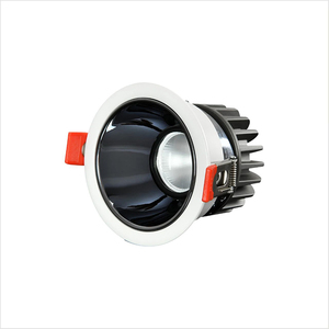<span class=keywords><strong>Spot</strong></span> encastré LED COB réglable pour <span class=keywords><strong>plafond</strong></span>, blanc/<span class=keywords><strong>noir</strong></span>, anti-éblouissement, AC110V AC220V, spots encastrés - Product Image 2