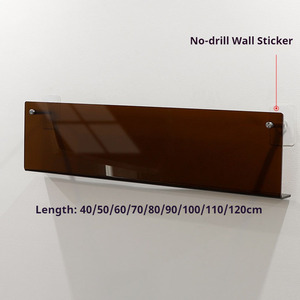 Estantería de Acrílico Transparente, Portátil y Ligera, Repisa Flotante Invisible <span class=keywords><strong>para</strong></span> Pared, Fácil de Limpiar, <span class=keywords><strong>Estantes</strong></span> <span class=keywords><strong>para</strong></span> Exhibición de <span class=keywords><strong>Libros</strong></span> Infantiles - Product Image 4