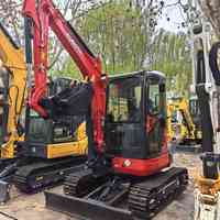 Mini-excavatrice sur chenilles Kubota U35 d'occasion, d'origine japonaise, à bas prix, machine de terrassement, excavatrice Kubota U35 d'occasion à vendre
