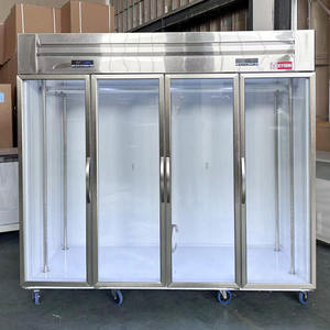 Haute qualité Service Shop Restaurant acier inoxydable suspendu viande affichage réfrigérateur refroidisseur <span class=keywords><strong>congélateur</strong></span> - Product Image 1