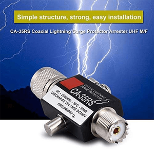 Protector Contra Sobretensiones de Rayos Coaxial UHF CA35RS, Conector Macho a Hembra - Product Image 2