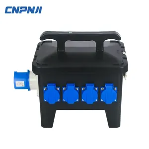 Cnpinji Abs/Pc Best Verkopende Draagbare Mobiele Distributiedoos Waterdichte Draagbare Industriële Socket Box Verdeelkast