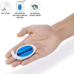 Morsetto per incontinenza urinaria del pene regolabile in Silicone maschio per prevenire perdite di urina cura Clip uomo massaggio anello Extender - Product Image 2