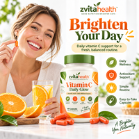 Vitamine C en capsules de 500 mg (acide ascorbique) - 60 capsules - Marque privée OEM - Soutien immunitaire - Service d'emballage personnalisé