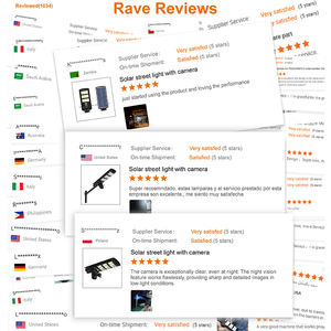 Port All Inone Venta al por mayor con grados Street <span class=keywords><strong>Mampara</strong></span> 2000 2in1 360 & 4G App Solar Street Light CCTV Camera All Inone - Product Image 2