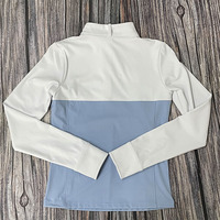 Logo personnalisé disponible couches de base d'équitation femmes chemise de spectacle à séchage rapide vêtements équestres pour femmes compétition cavalière