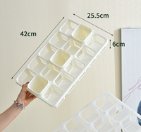 Vente en gros de kits de plateaux de démarrage pour pots de plantes de calibre 8cm 15 cellules Plateau dur en plastique durable pour pots Plateau de semences