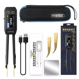 Último Producto FNIRSI LCR-ST1 Probador de Pinzas de Resistencia, Capacitancia e Inductancia Puente Probador de Pinzas - Product Image 1