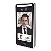 Nuevo 5 pulgadas biométrico Visible cara tarjeta tiempo asistencia y Control DE ACCESO TCP/IP WIFI código QR Palma reconocimiento Facial Software gratuito