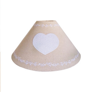 Paralumi Cinesi OEM con Stampe a Cuore per Lampade da Tavolo - Product Image 1
