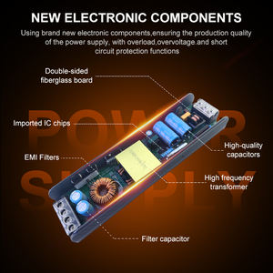 12V 24V 60W 100W 200W 300W 400W 超薄室内开关电源 节能静音 LED电源 - Product Image 5