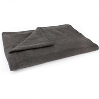 Couverture rectangulaire ignifuge MediTac en laine grise unie, 62" x 80" (52% laine) - Style militaire américain