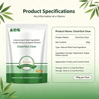 ClostriGut Clear Poplar Plant Feed Raw Material for Poultry Decomposes Mycotoxins & Repairs Intestinal Damage for Poultry
