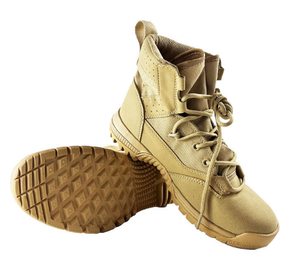 Bottes de combat marron à manches longues DFDB02 pour l'extérieur, l'alpinisme et l'entraînement – Chaussures tactiques d'entraînement - Product Image 6