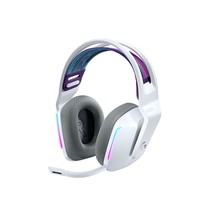 Headset Gaming Nirkabel Logitech G733 Lightspeed dengan Headband Suspensi, Lightsync RGB, Mikrofon Headphone Gaming