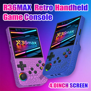 X36max <b>Retro</b> <b>Handheld</b> Game <b>Console</b> 4inch IPS Screen 3500mAh Wi-Fi 64GB/128GB Portable Video Player 10000 Games Children's Gift - Product Image 6