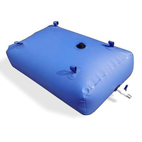 Faltbarer quadratischer PVC/Polyester-Luftdichter Wassertank 500L-500000L Fassungsvermögen 2 Jahre Garantie für Lager, LKW-Transport, Schwimmen