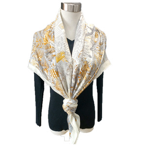 Bufanda de Seda y Lana, Mezcla de Cachemira, Elegante para Otoño e Invierno, Cálida, Suave y Ligera, Venta al Por Mayor - Product Image 5