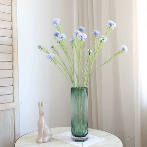 Single <strong>Stem</strong> 3-Head German National Flower for Home Decor Nordic Style Artificial Yarrow Flower - Product Image 2