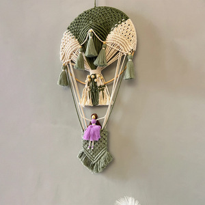 Nouveau ballon à Air chaud tenture <span class=keywords><strong>murale</strong></span> à la main tissage <span class=keywords><strong>tapisserie</strong></span> décoration <span class=keywords><strong>murale</strong></span> Style bohème décoration de la maison chambre - Product Image 4