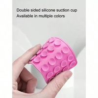 24 ventouses en silicone antidérapantes, support de téléphone portable portable et mobile Octobuddy, support de téléphone portable pour bureau, mur, tableau de bord de voiture