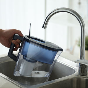 جديد تصميم الأزياء المياه إبريق مرشح تصفيتها إبريق ماء مع 6 مراحل الترشيح نظام إزالة الكلور المعادن الثقيلة - Product Image 3