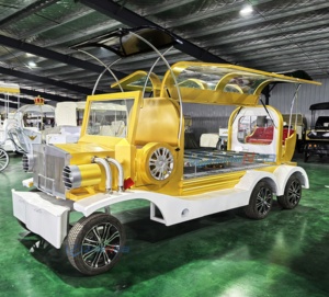 Nuevo Coche Fúnebre Clásico de la Marca ZHENDA Directamente de Fábrica, de Henan, Eléctrico, de Alta Calidad, Estilo Antiguo - Product Image 5