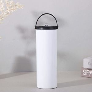 Htpmart Triple-Insulated Sublimation Tumbler 20oz Stainless Steel Sports Bottle <b>Straw</b> <b>Lid</b> - Product Image 6