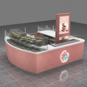 甜甜圈展示柜 | 甜甜圈吧台 | 商场饼干零售摊 - Product Image 2