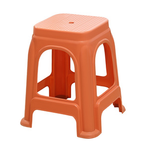 Plastic <b>Stool</b> Stackable Durable Home Use Living Room <b>Bathroom</b> Modern Minimalist Design - Product Image 5