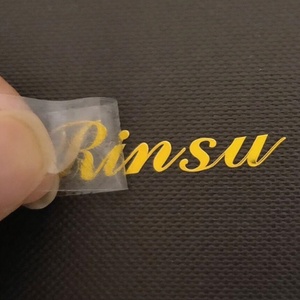 Tem nhãn kim loại mạ điện mỏng tùy chỉnh, logo 3D mạ vàng/niken, decal nổi, nhãn dán kim loại có keo - Product Image 1