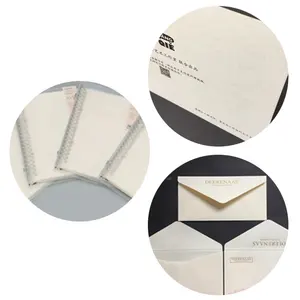 100gsm Laid Paper Conqueror Paper With Customize Watermark for Letterhead Business Documents Envelopes