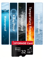 Tarjeta de Memoria al por Mayor con Precio de Fábrica Personalizada, Tarjeta TF de 64 GB 128 GB, Tarjeta SD de 32 GB C10 U3 MINI SD 32 GB 8 para Cámaras de Seguridad DVR y Teléfonos